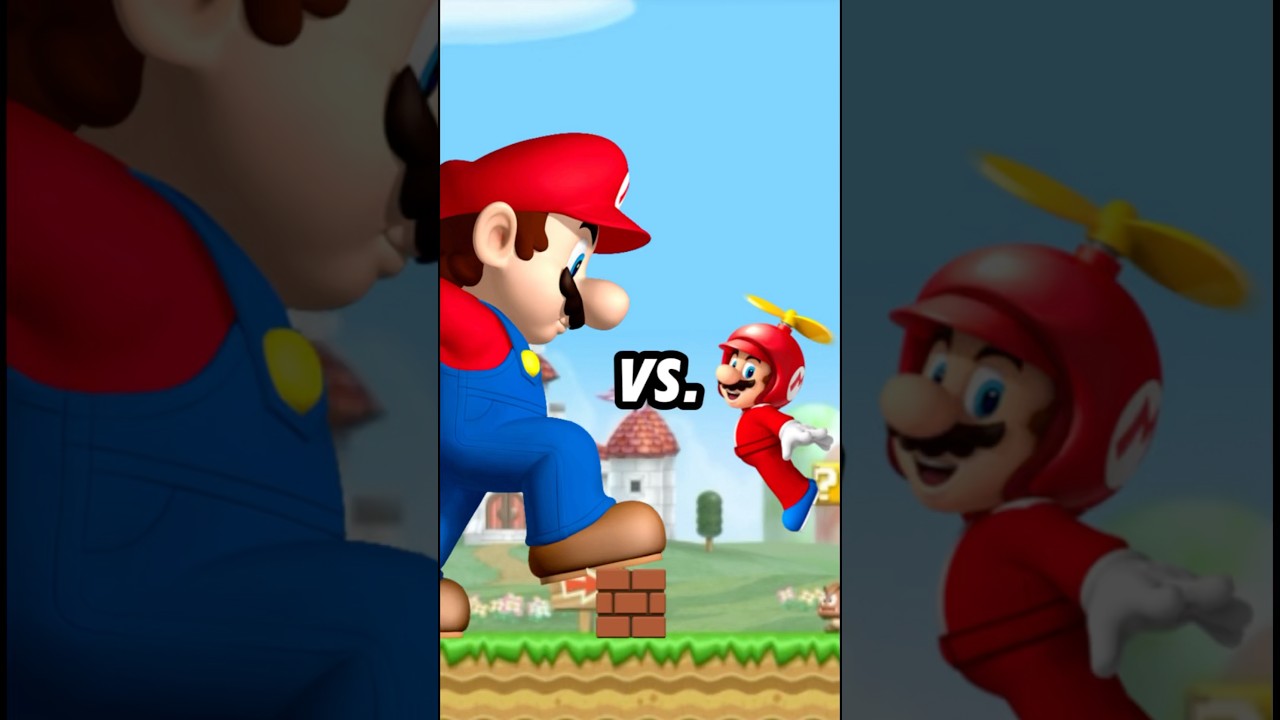 New Super Mario Bros Wii Vs. Ds