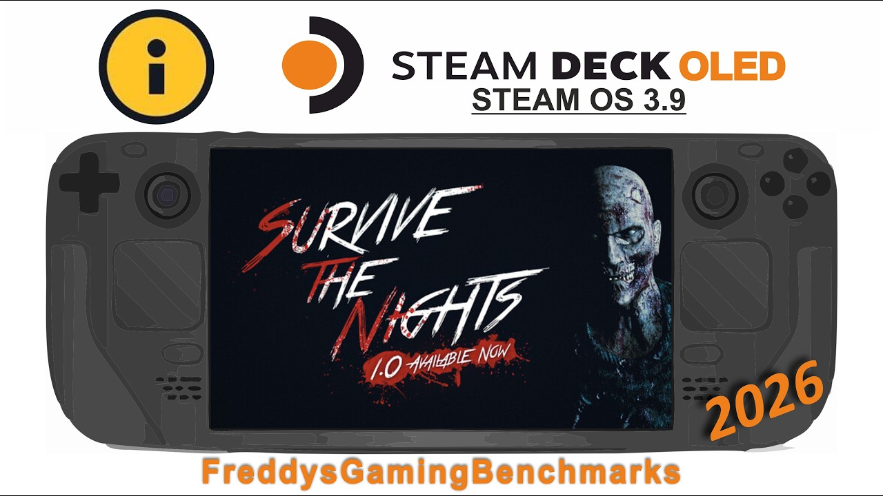 Survive the Nights on Steam Deck OLED with Steam OS 3.9