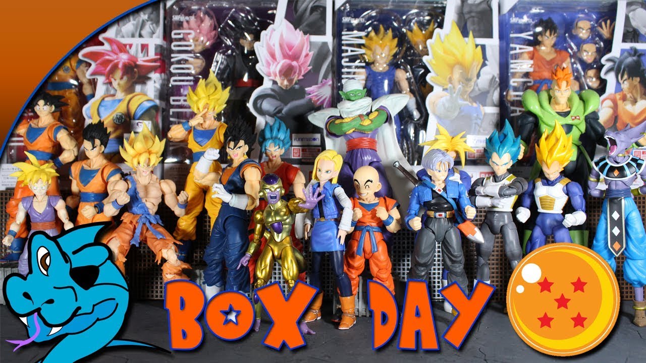 Box Day 5: S.H. Figuarts DragonBall Z HAUL!!!