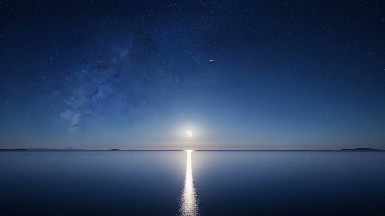 Moonlit Sea Calm 🌊 Extended Relaxation