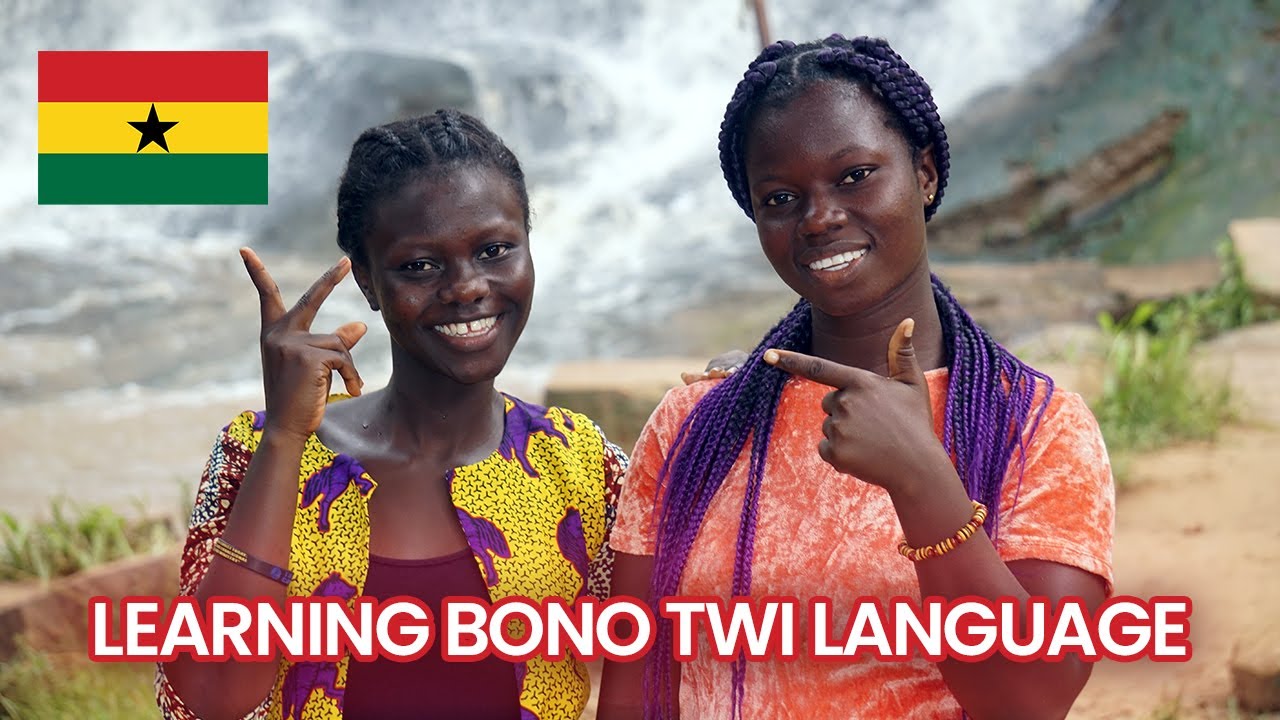 Trying To Learn a GHANAIAN LANGUAGE (Bono Twi) in BONO EAST Region, Ghana