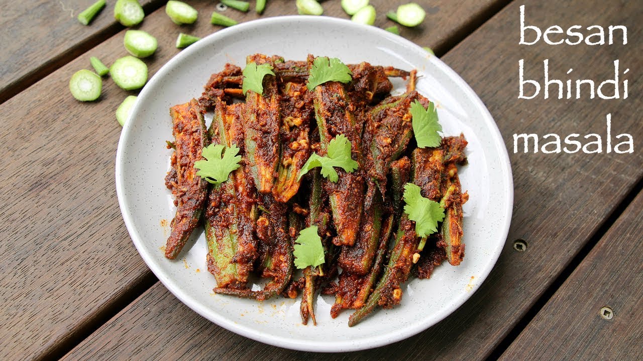 besan bhindi recipe | besan wali bhindi | how to make rajasthani bhindi recipe