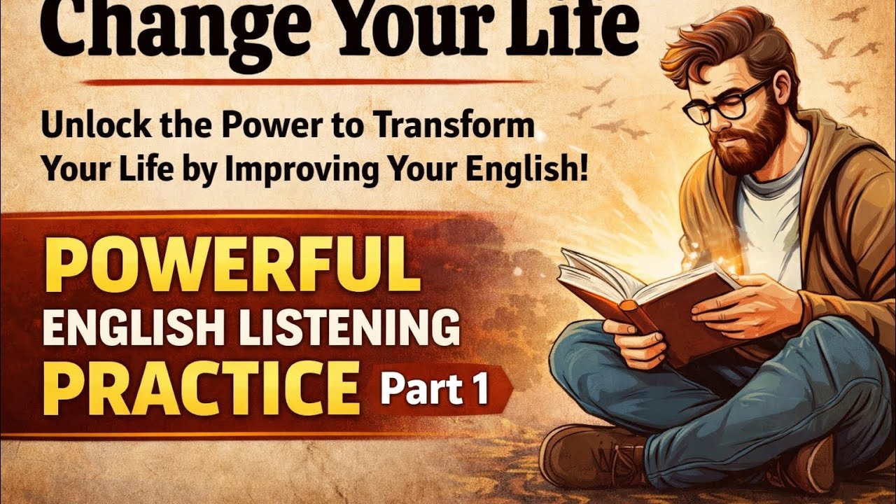 Change Your Life || English Listening Practice ✅|| Graded Reader || Improve Your English  Part 1 