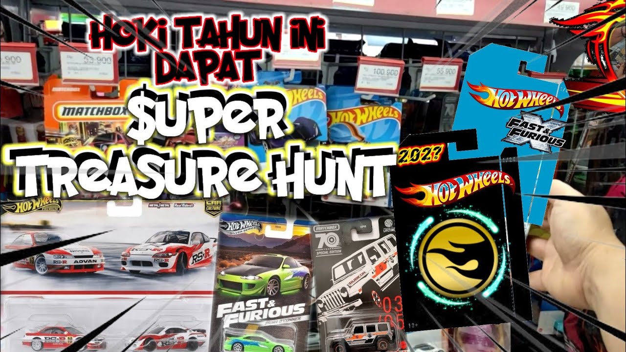 HUNTING HOT WHEELS HOT ITEM TERBARU SUPER TREASURE HUNT⁉️ HOKI TAHUN INI DAPAT INCARAN SEMUA ORANG 🤩