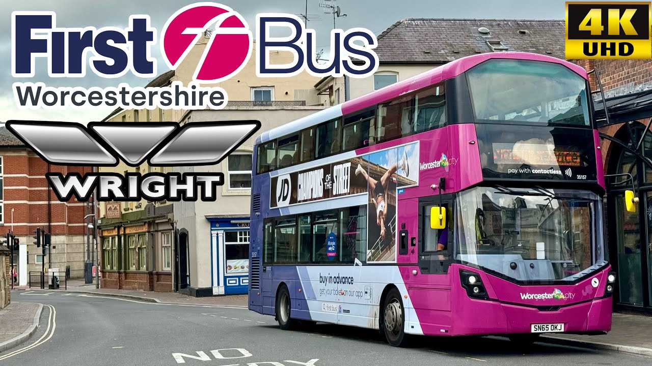 [First Bus Worcester: 44 Great Malvern to City via Barnard’s Green & Malvern Link] Wright Streetdeck
