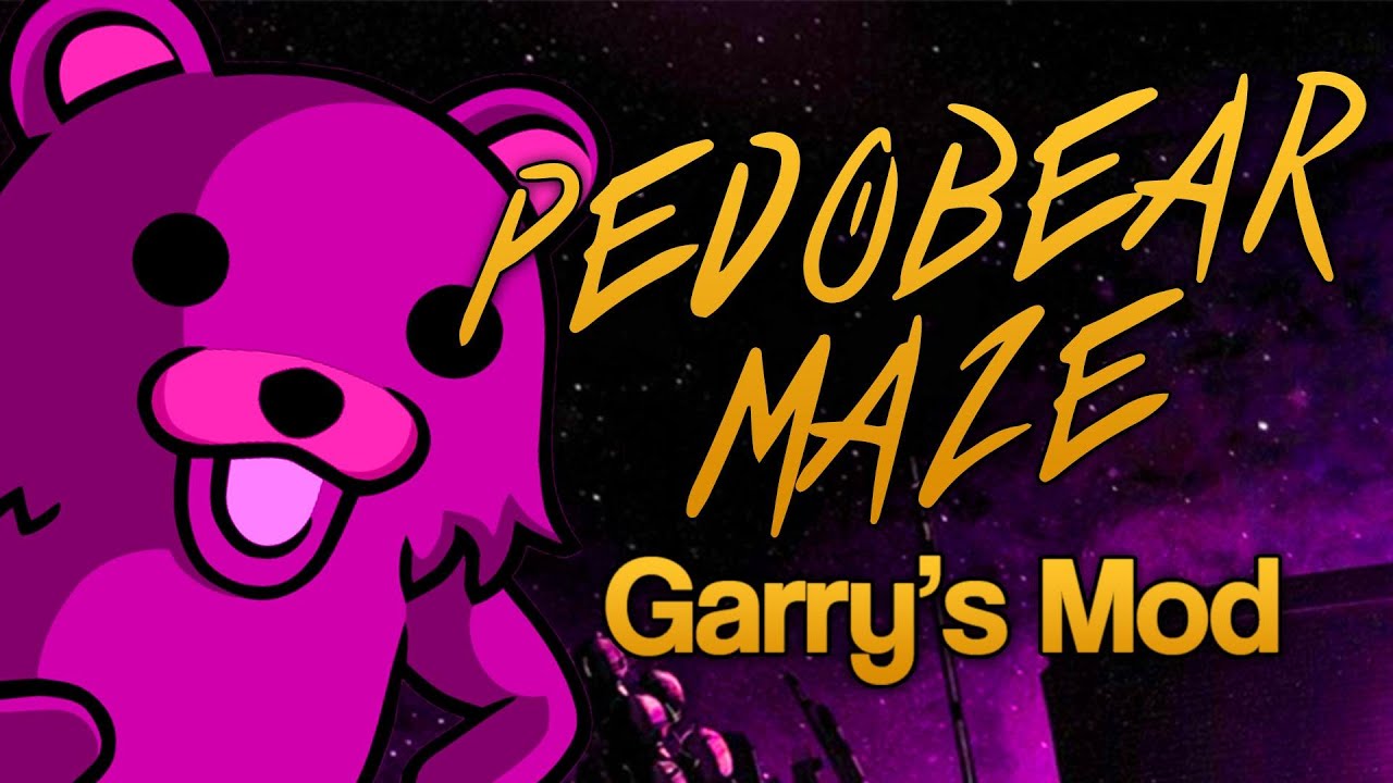 PEDOBEAR'S MAZE! PEDOBEAR SONG!-Escape Pedo Bear Maze Survival Garry's Mod