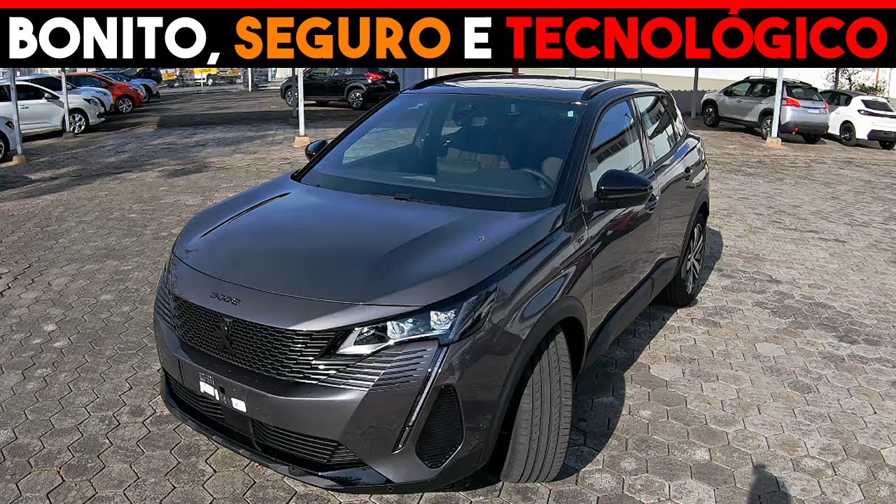 PEUGEOT 3008 GT 2022 muito mais moderno que JEEP COMPASS S 2022 e TIGUAN R-LINE!