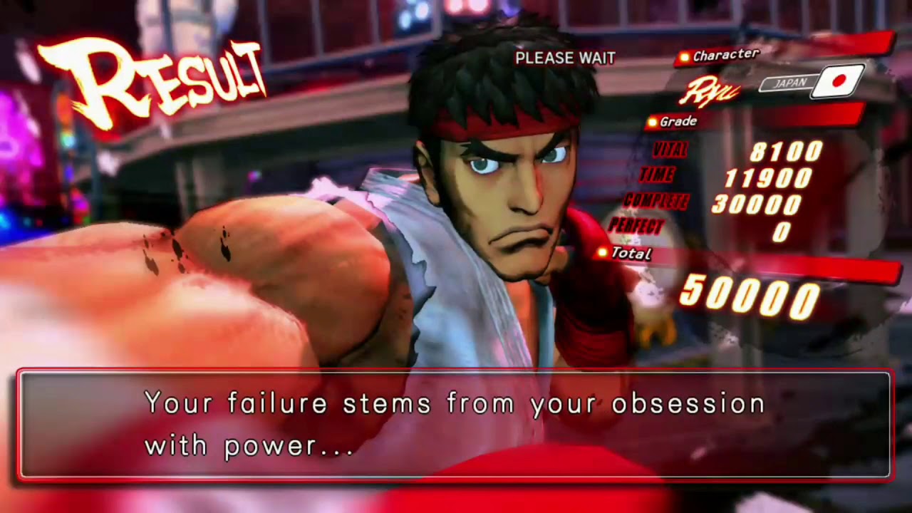 Street Fighter IV - Ryu Arcade Mode (Rival, Seth, & Secret Boss)