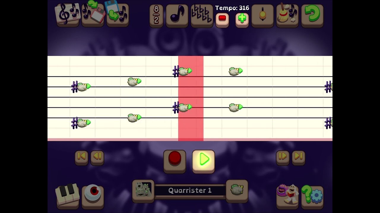How to make Slash Inferno (skeletal shenanigans) in My Singing Monsters Composer