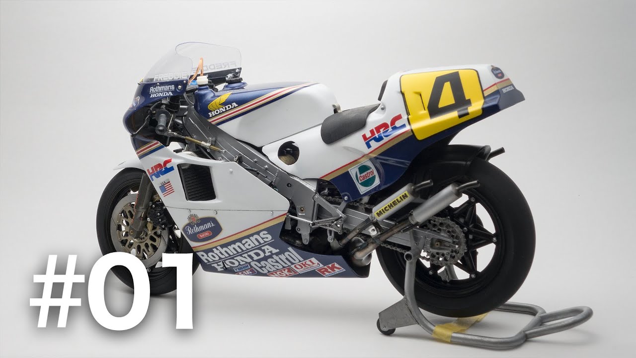 Построение NSR500 '85 и Фредди Спенсер # 01 [Пластиковая модель]