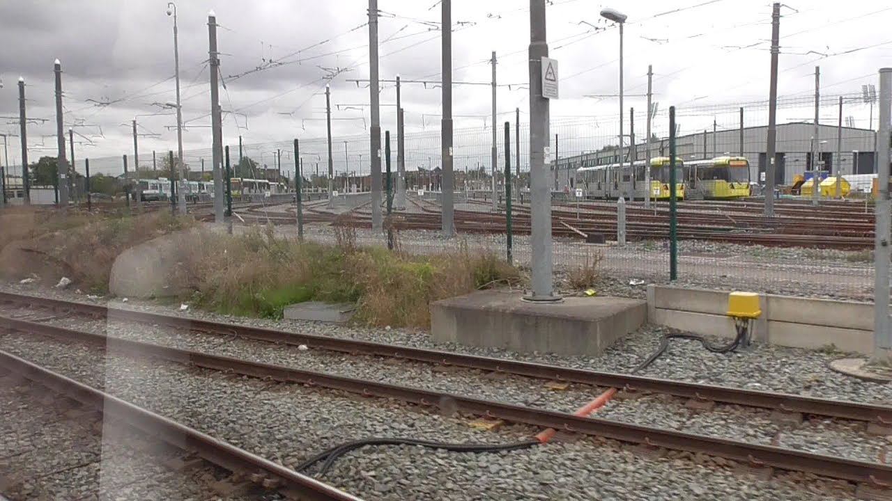 Manchester Metrolink Tram Ride - Trafford Bar to East Didsbury