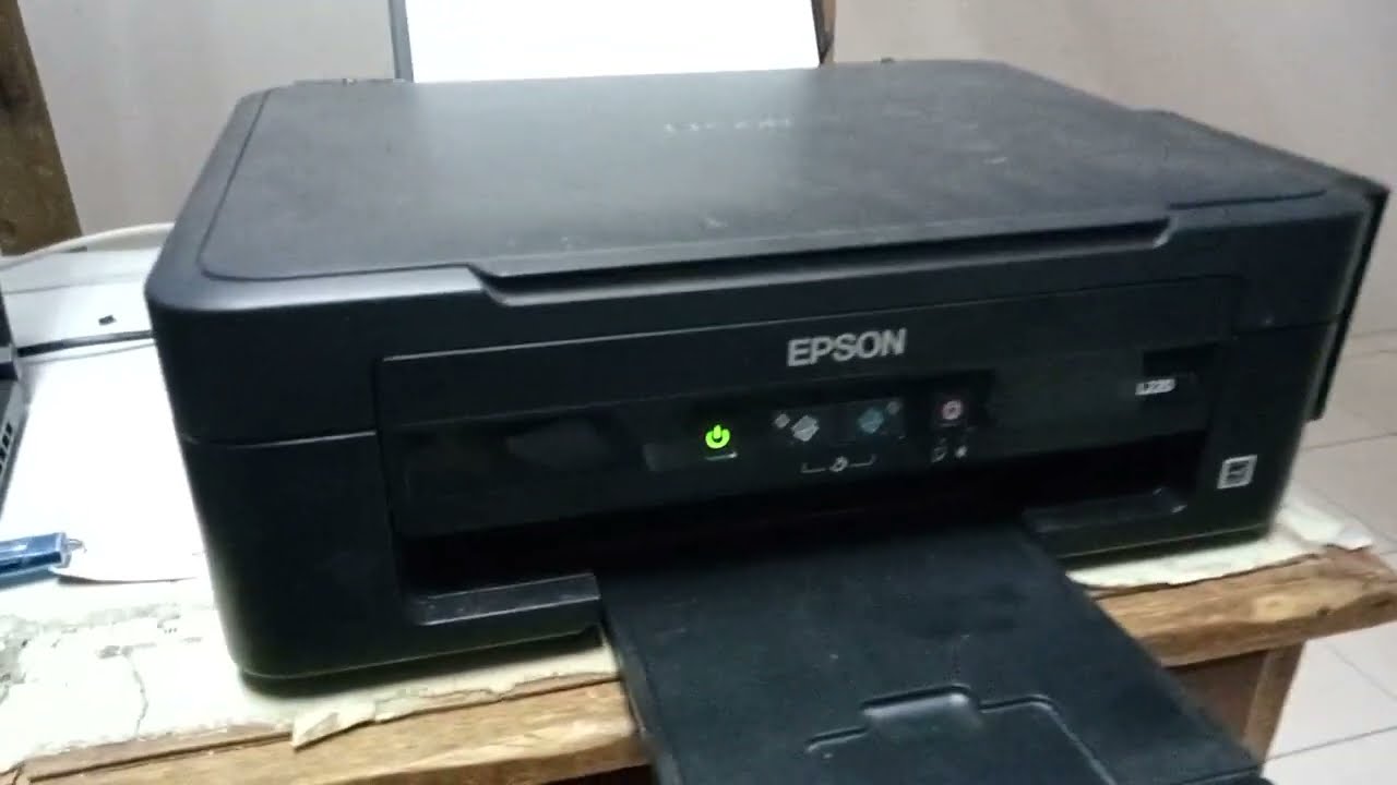 SOLVE 100%.Black ink not printing??Epson L220 Printer Maintenance Tutorial