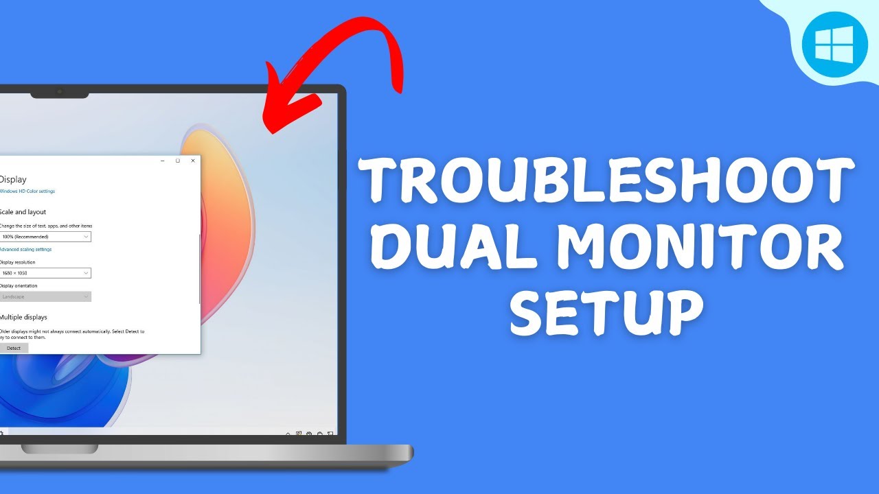 Troubleshoot Dual Monitor Setup Windows 11/10 | Not Detecting Second Monitor (2025)
