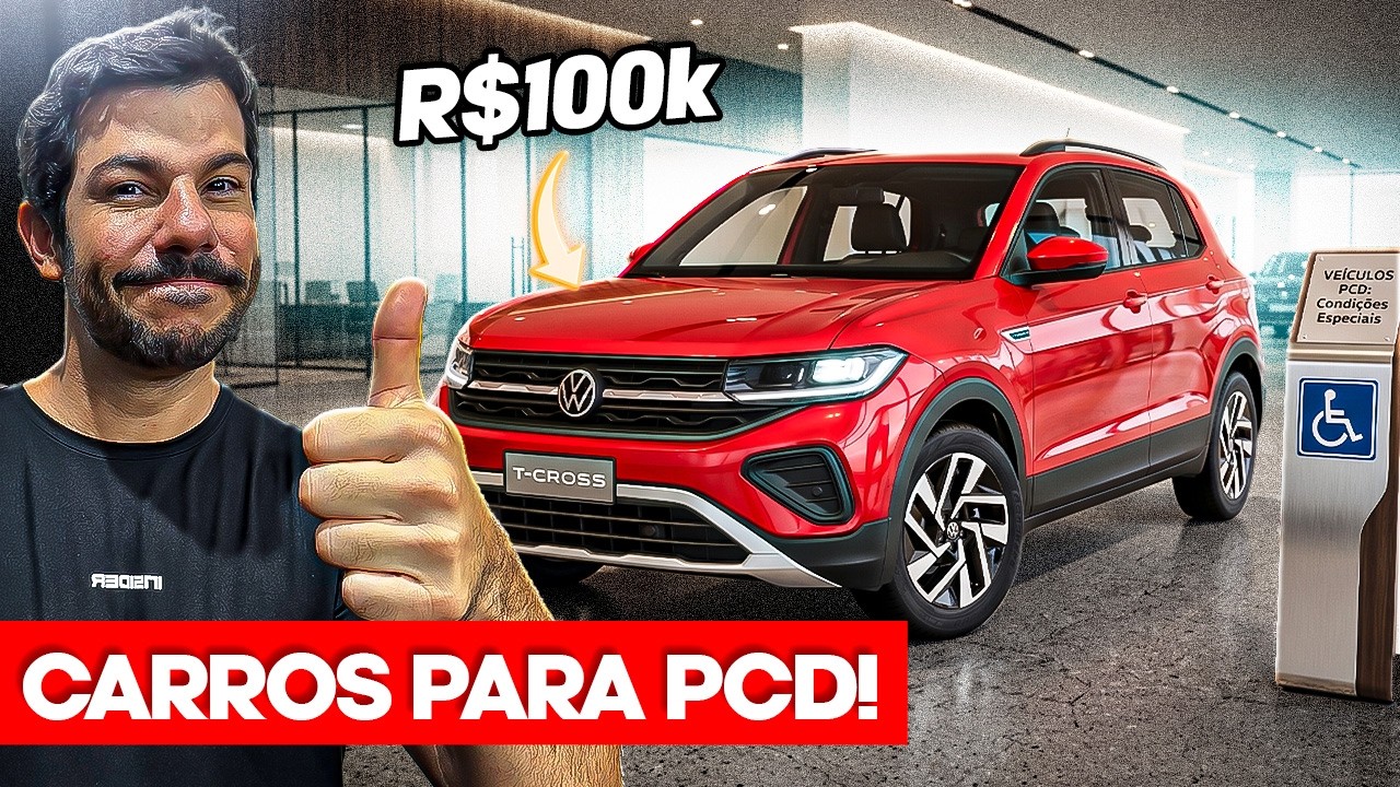 10 CARROS 0KM PARA PCD!!♿️