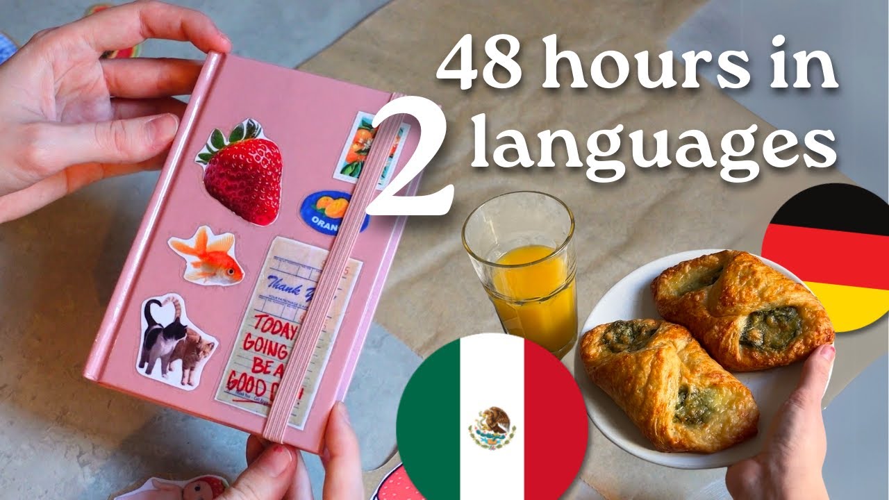 2 days in the life of a POLYGLOT speaking *only* Spanish & German