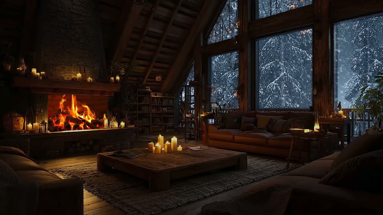 3 Hours Crackling Fireplace Sounds 🔥 Cozy Fire Ambience for Relax & Sleep
