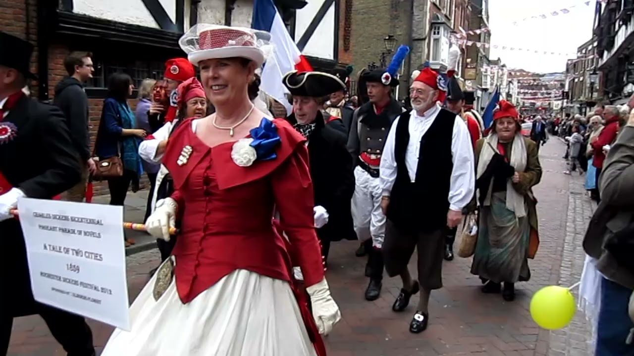 Dickens Festival parade - Rochester. 2012
