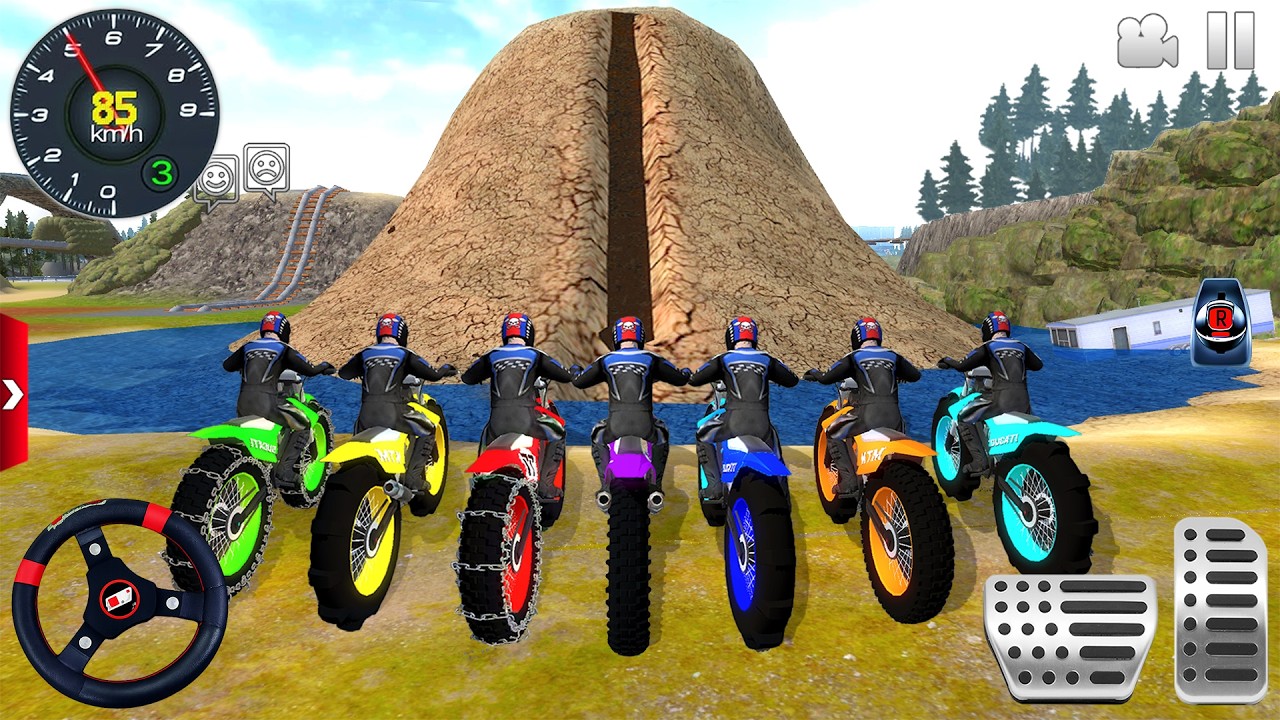 Motocross Impossible Bike Offroad Racing 3D - Extreme Motor Bike Simulator - Android GamePlay #2
