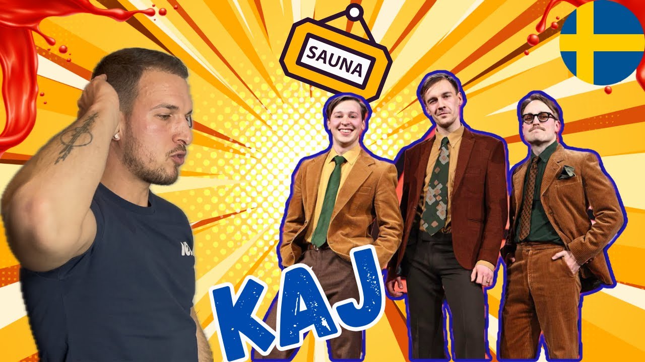 🇸🇪 KAJ - Bara bada bastu REACTION | EUROVISION 2025 SWEDEN