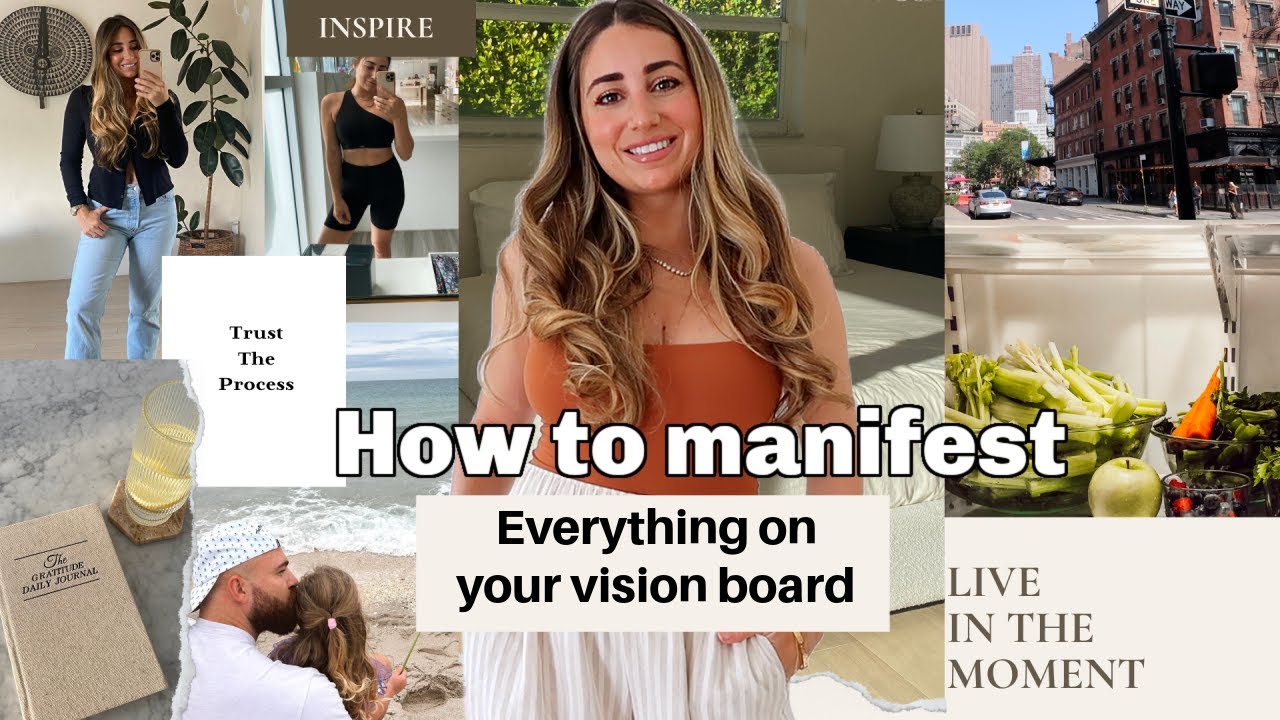 How to get EVERYTHING on your vision board | How to manifest 2024