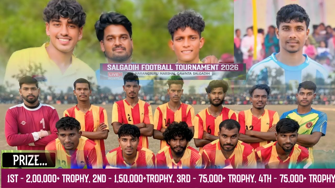 PUJA SPORTING 🆚 MK BROTHER SALGADIH FOOTBALL TOURNAMENT 2026