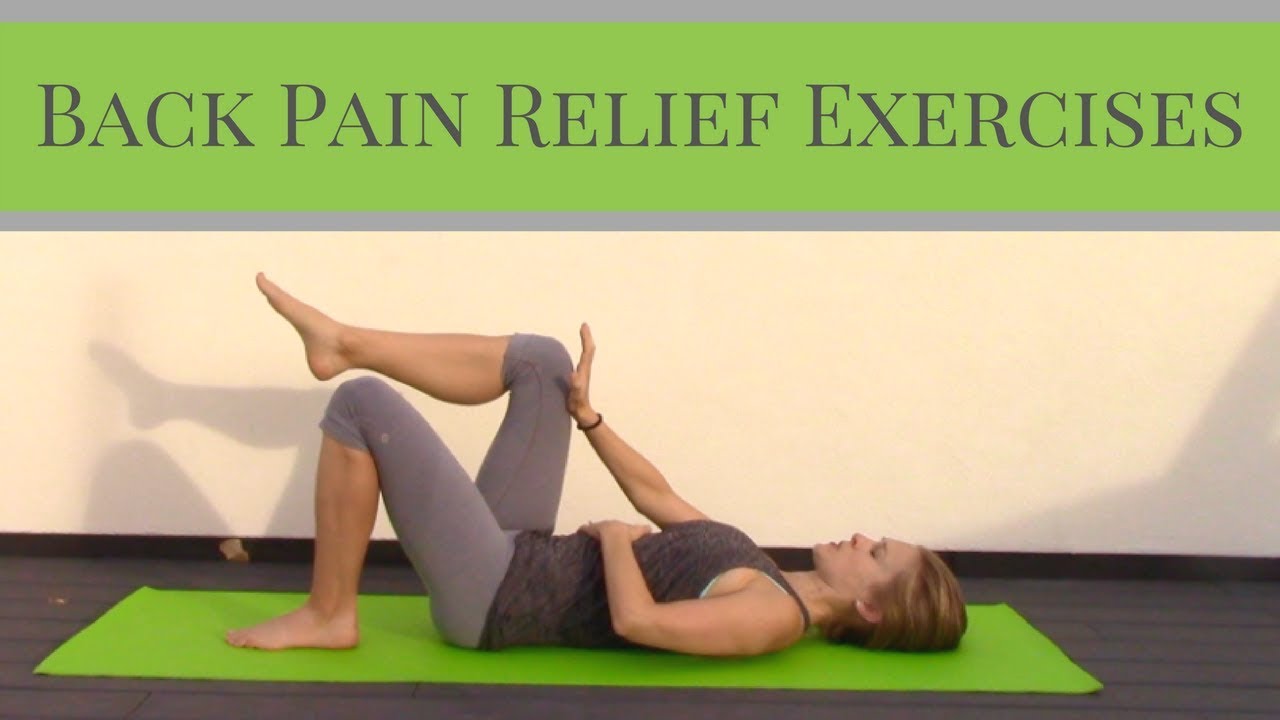 Back Pain Relief Exercises - Home Workout for Back Strengthening