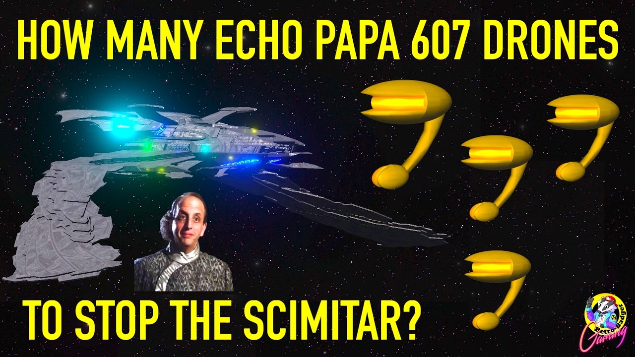 How Many Can The Reman Scimitar Destroy? - Star Trek Starship Battles