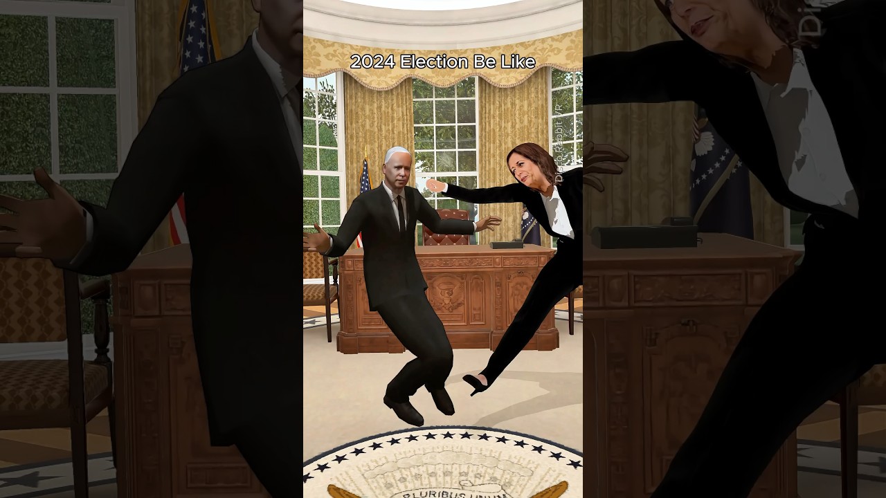 Kamala vs Trump is wild 🤣 #election #president #comedy #meme #vrchat