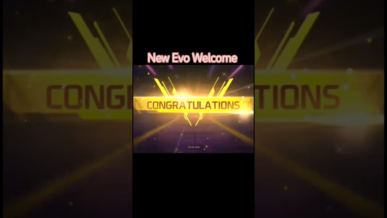 NEW EVO WELCOMED 🩷 #freefire #shorts #howtomakebeatsyncmontage
