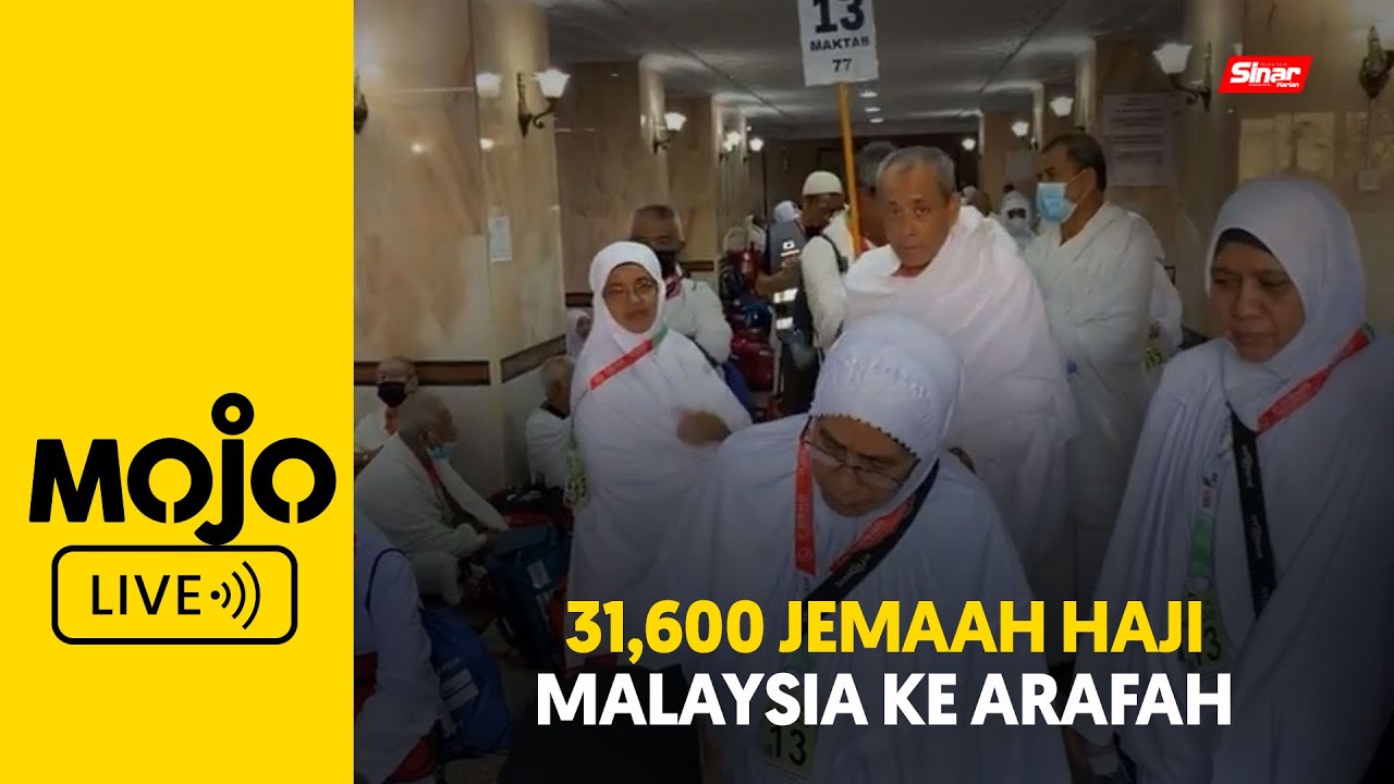Pergerakan berperingkat 31,600 jemaah haji Malaysia ke Arafah