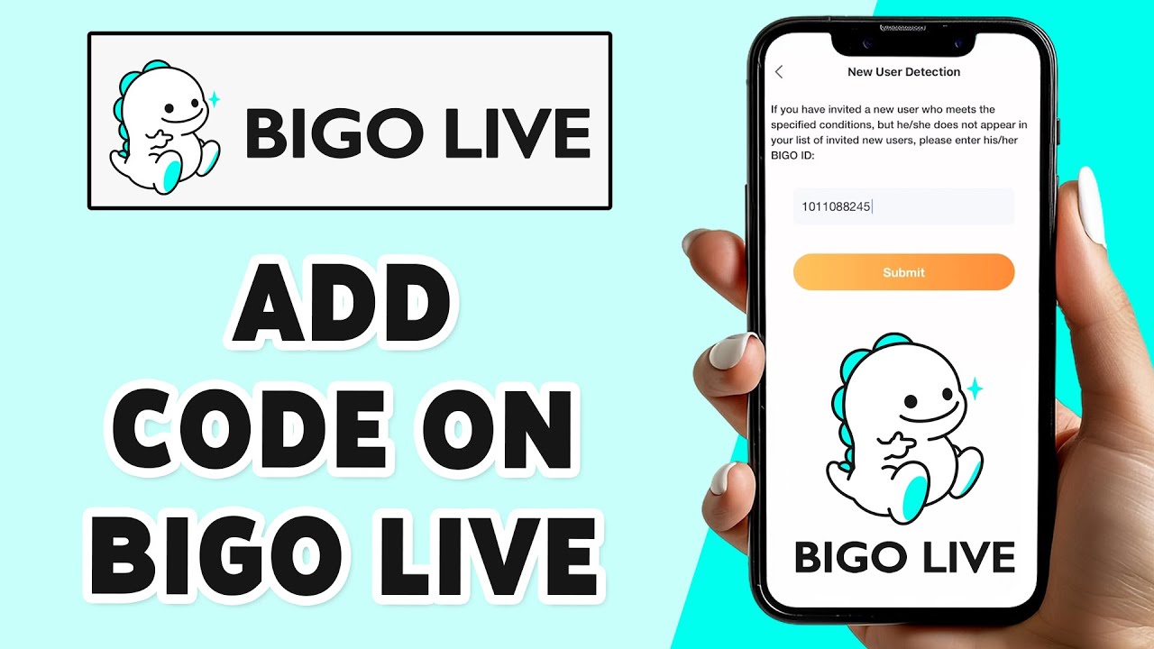How To Add Code On Bigo Live App 2024 | Bigo Live Account User Invitation Tutorial