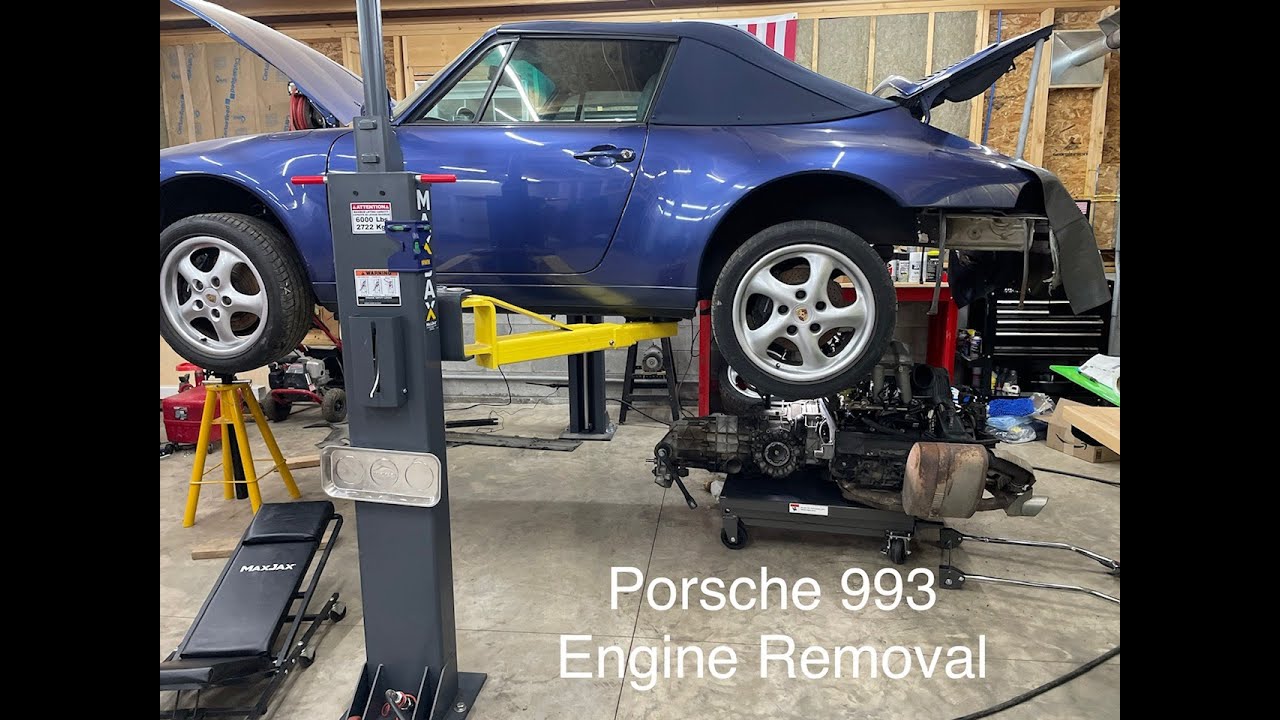 Porsche 993 Engine Drop: 97 Carrera