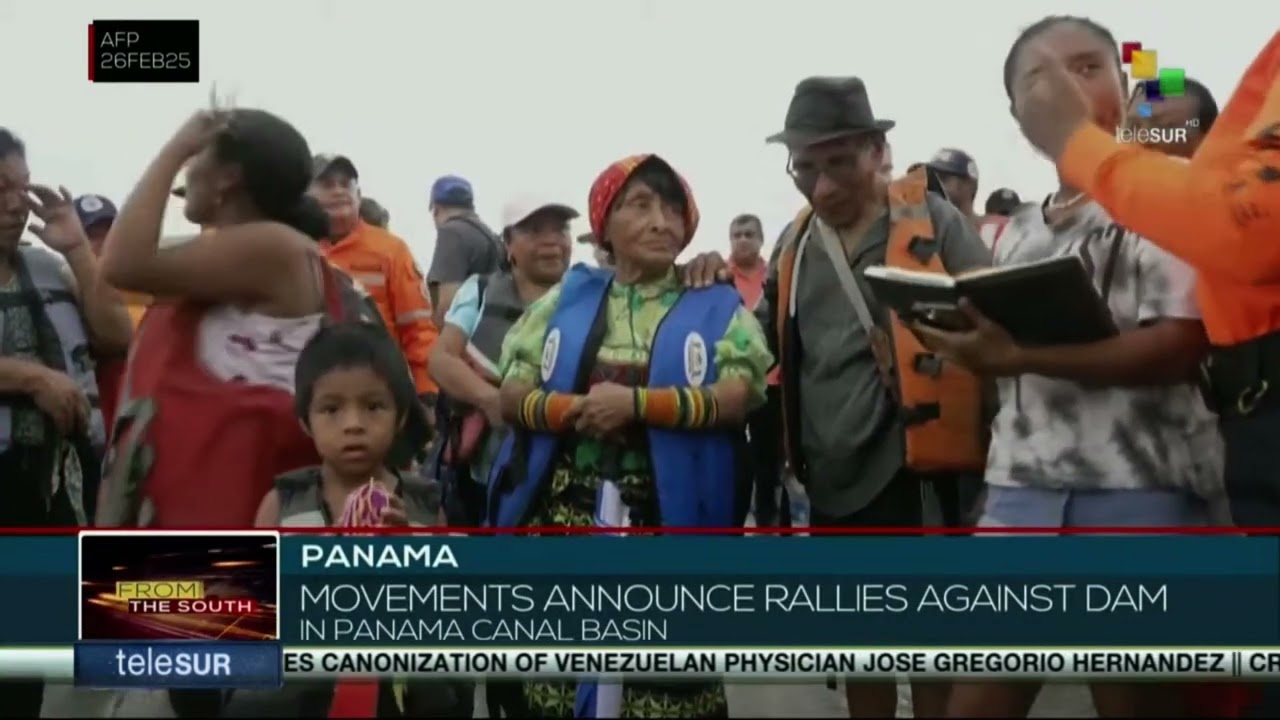 Protests in Panama over construction of dam on Indio river