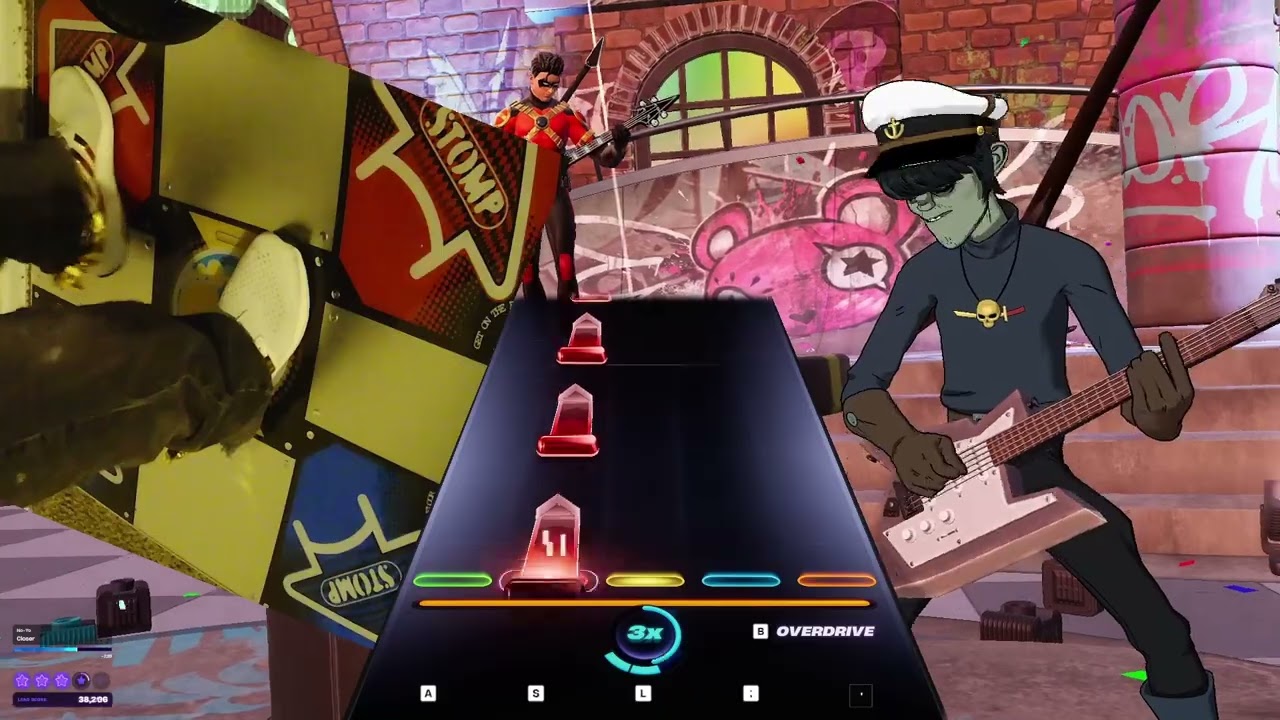 Pump It Up Fortnite Festival Expert: Closer Ne-Yo Lead