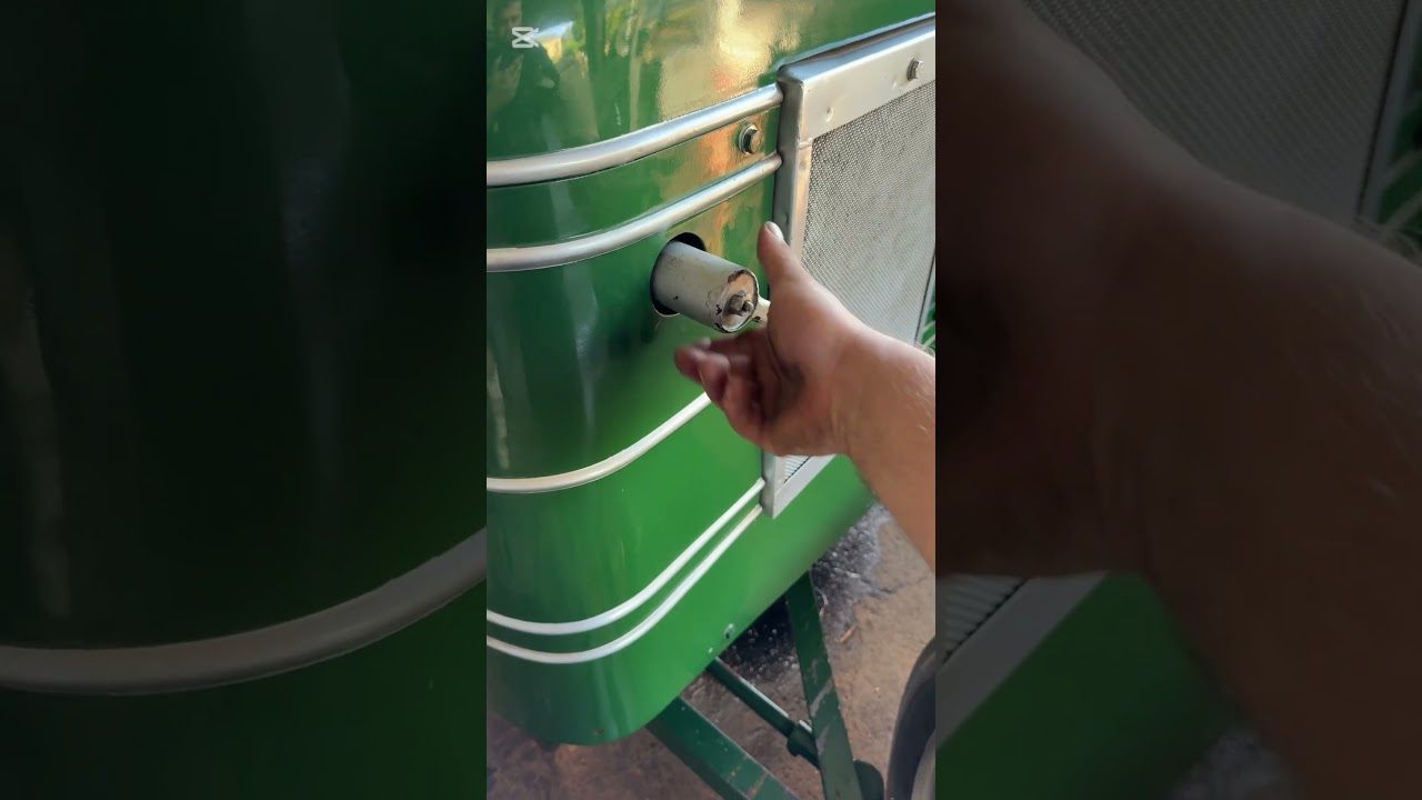 Starting a Field Marshall with blank shotgun shell 💥 #fieldmarshal #tractor #tractorvideo #asmr