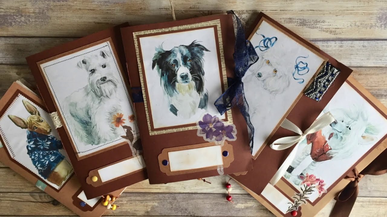 Dogs' Junk Journals - a flipthrough