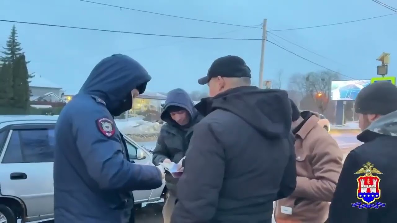 Иностранцев поймали на месте водителей в Калининграде