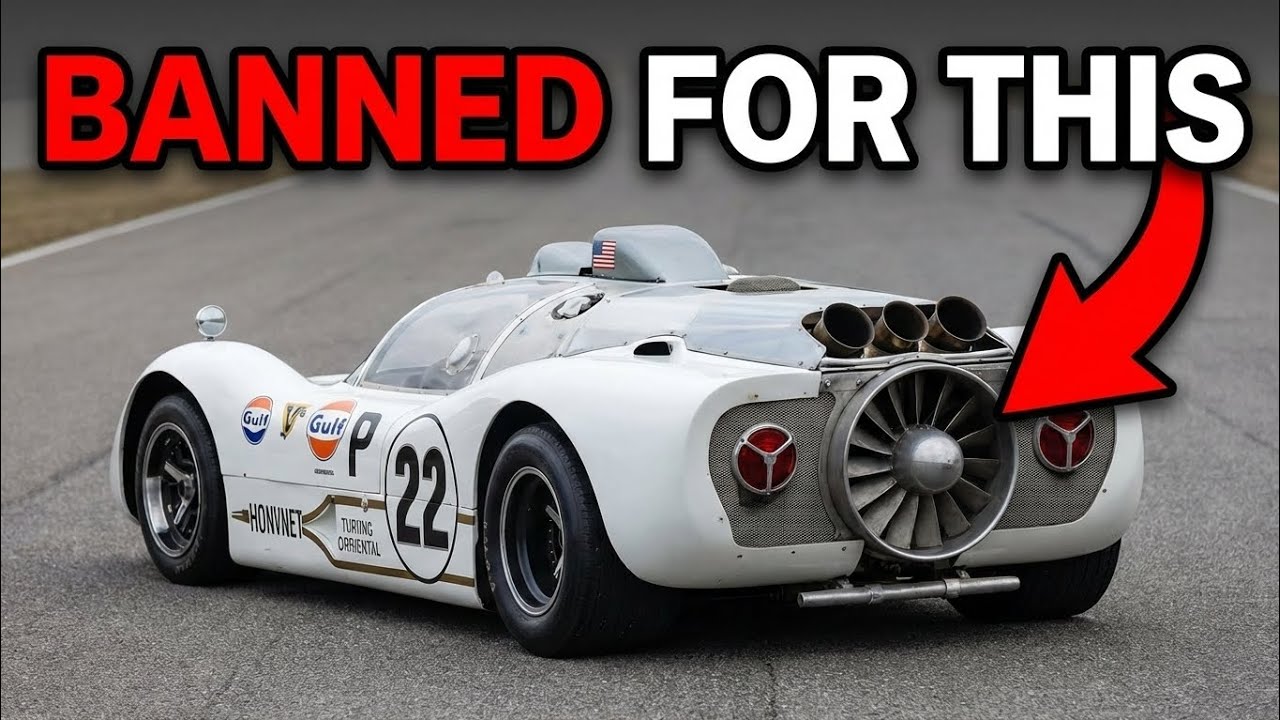 The INSANE Fan-Powered Racecar That Was BANNED - The Chaparral 2J