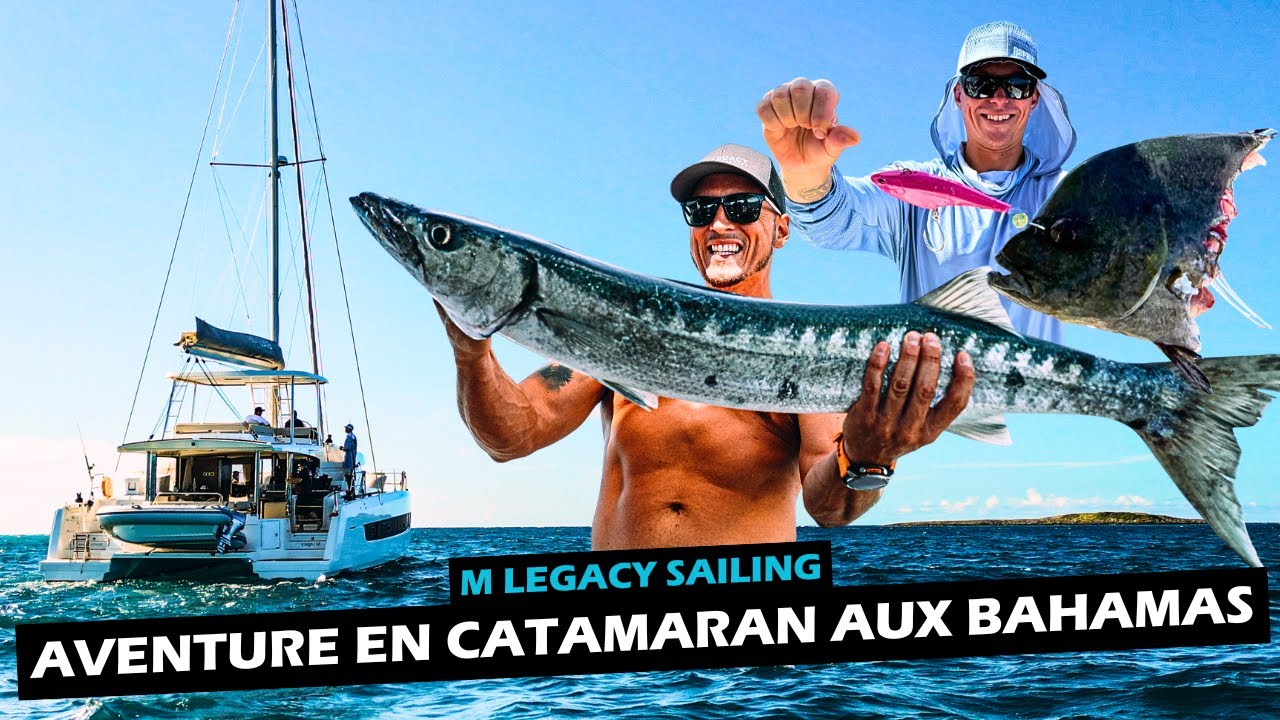 Pêcher à partir du catamaran M Legacy Sailing - Bahamas | Roadfish - Saison 9 Ép.10