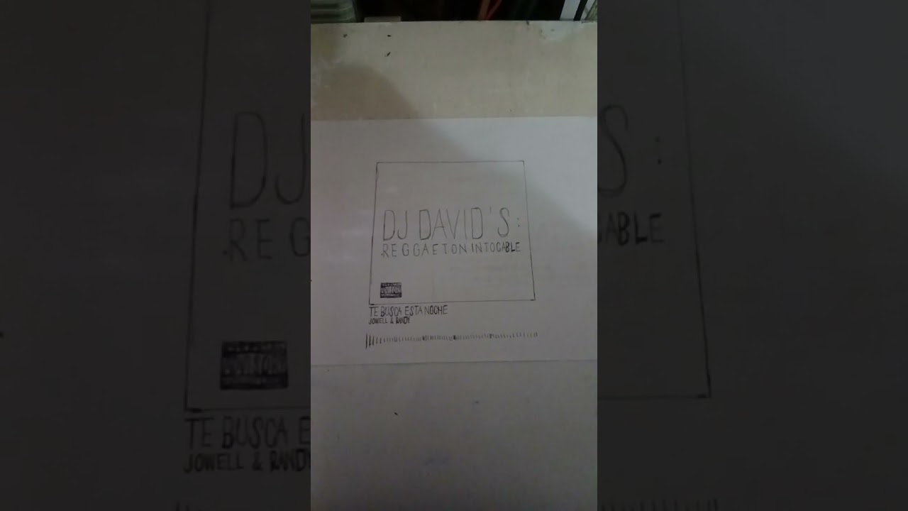 Te Busca Esta Noche - Jowell & Randy (DJ David's Reggaeton Intocable)