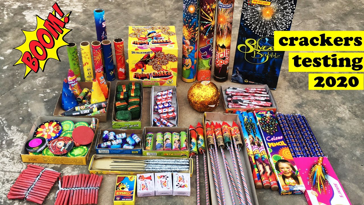 25 different types of crackers testing दिवाली के पटाखे Diwali crackers testing