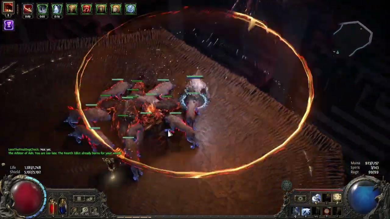 0.4 Pounce wolves vs Uber Arbiter