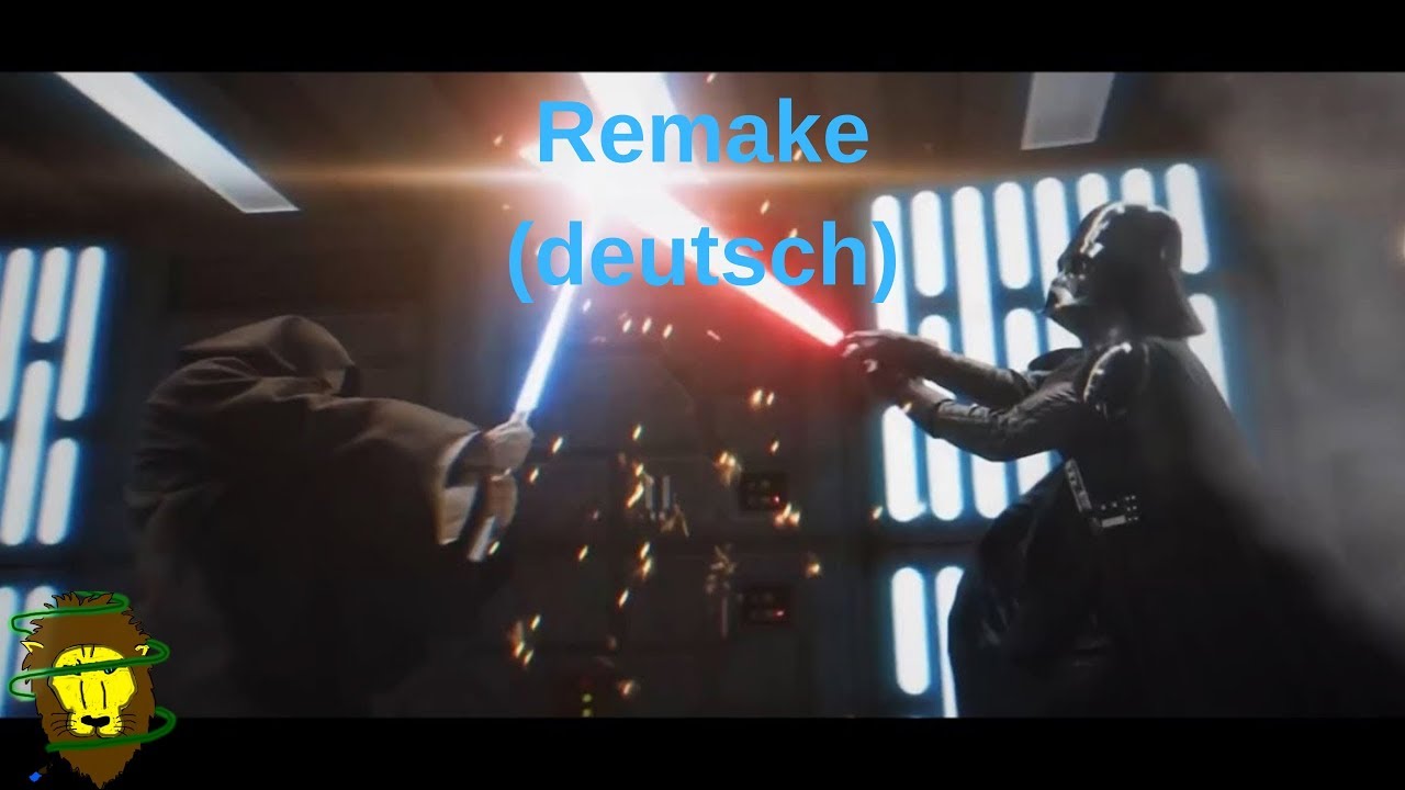 Obi Wan vs Darth Vader remake deutsch | luka_löwe