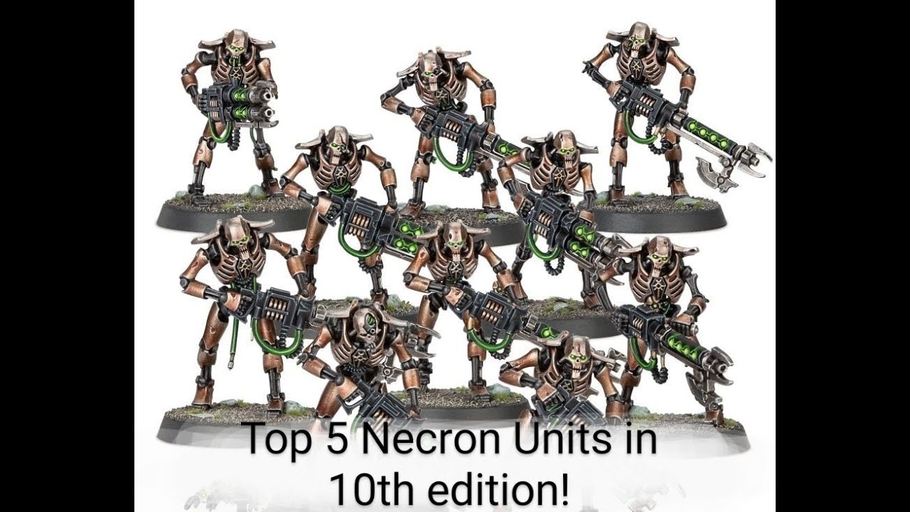 Top 5 Necron Horde Units!