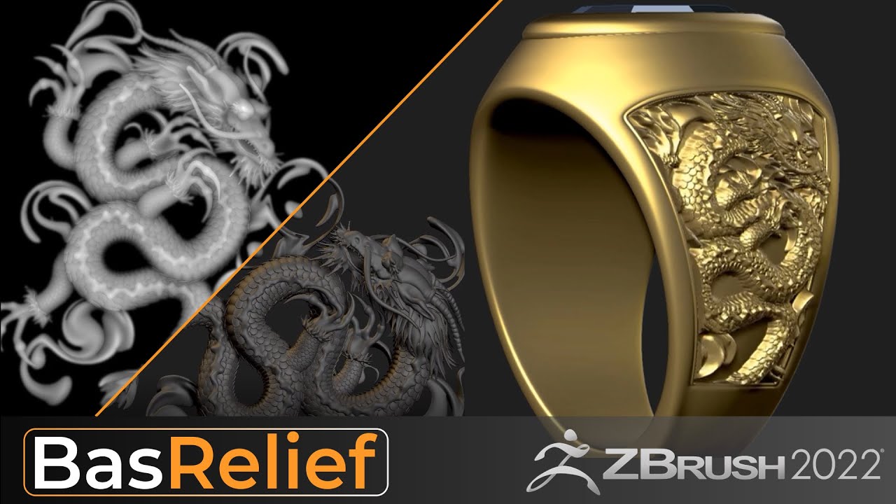 The All New BasRelief Features in ZBrush 2022! Ad