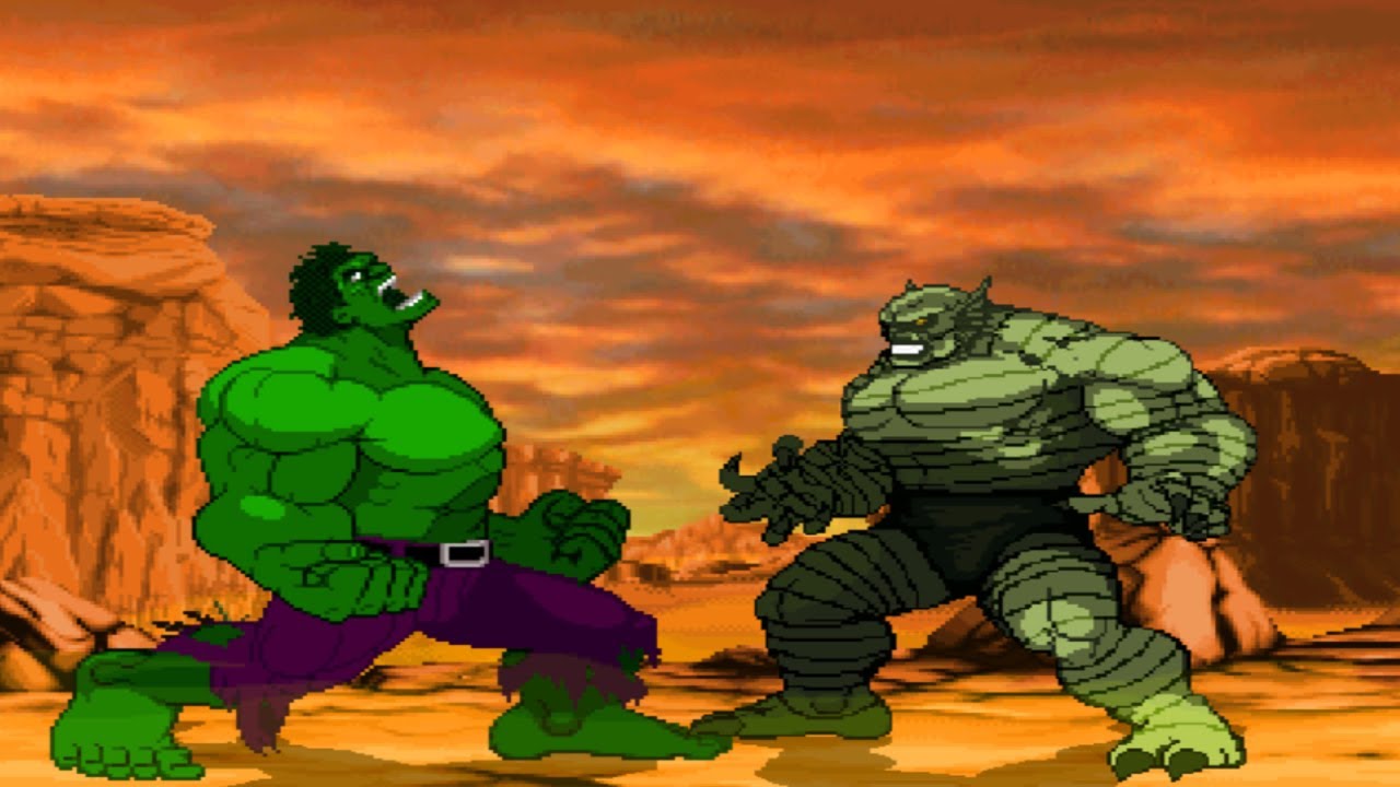 Hulk vs Abomination FINAL BOSS FIGHT🔥Marvel Mugen Comics Battle Tribute 2024