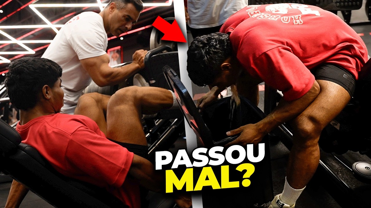 JIMMY EM SEU PRIMEIRO LEGDAY! 
