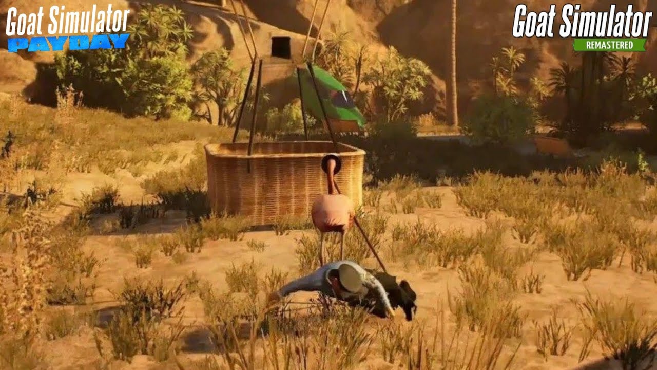 Make Cops Fly (Payday) - Goat Simulator Remastered