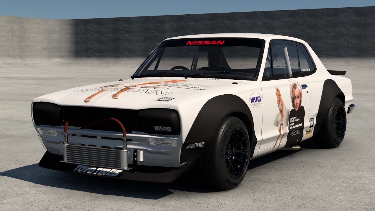 [GT7] グランツーリスモ７ハコスカGT-R ワークス 最高です！ Marilyn Monroe Granturismo7 Yas Marina 旧痛車走行会