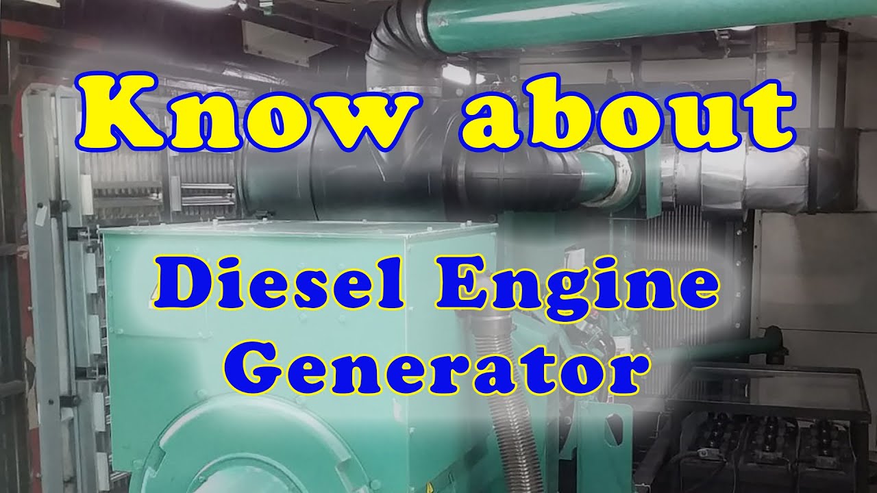 KNOW ABOUT DIESEL ENGINE GENERATOR OF LHB TRAIN
